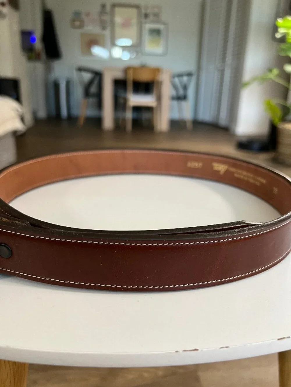 Single Stitched Belt